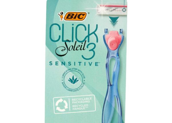 BIC RASOIO CLICK SOLEIL3 SENS+2RIC