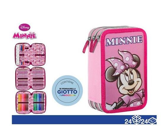ASTUCCIO TRIPLO MINNIE 18+18 GIOTTO ART.06971609