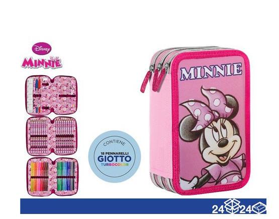 ASTUCCIO TRIPLO MINNIE 18+18 GIOTTO ART.06971609 ASTUCCIO TRIPLO MINNIE 18+18 GIOTTO ART.06971609