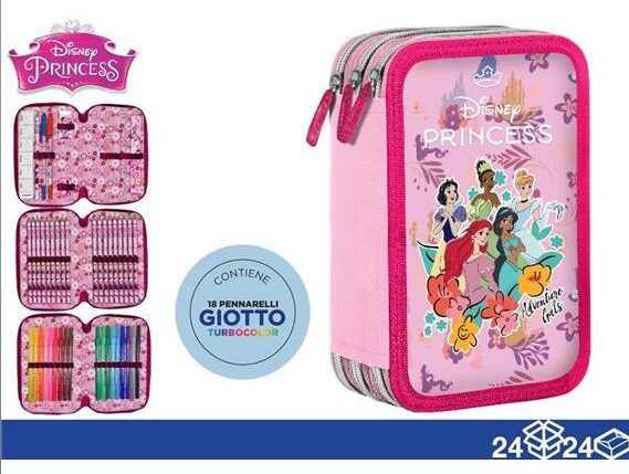 ASTUCCIO TRIPLO PRINCESS 18+18 GIOTTO ART.06971610