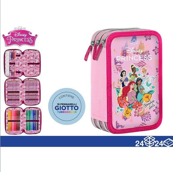 ASTUCCIO TRIPLO PRINCESS 18+18 GIOTTO ART.06971610 ASTUCCIO TRIPLO PRINCESS 18+18 GIOTTO ART.06971610