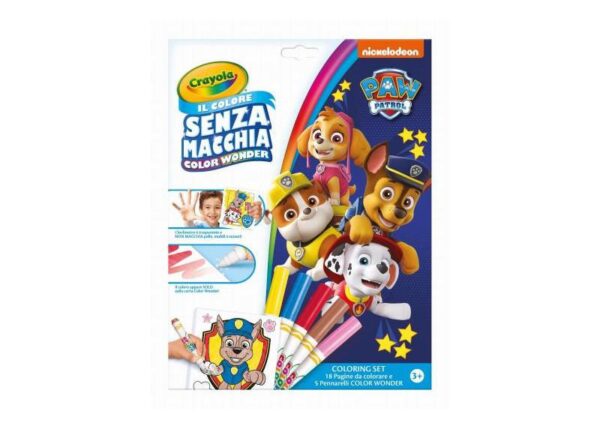 COLORING SET COLOR WONDER PAW PATROL ART.25-2909