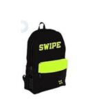ZAINO AMER.SWIPE COLOR NERO/GIALLO ART.162589172Y $