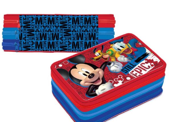 ASTUCCIO 3 ZIP MICKEY MOUSE $