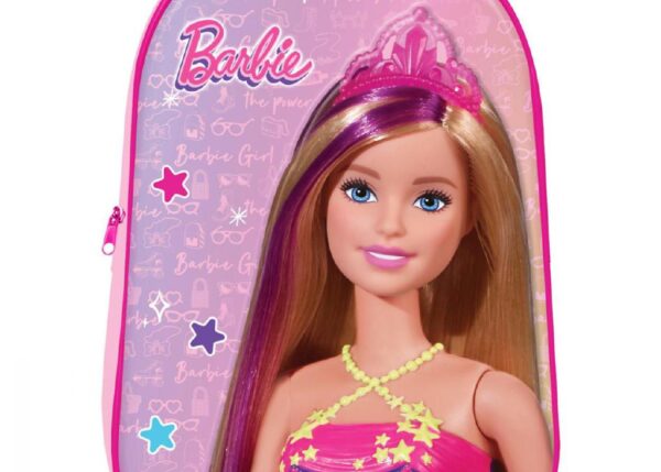 ZAINO ASILO 3D BARBIE PREMIUM ART.1000EVA312214 $