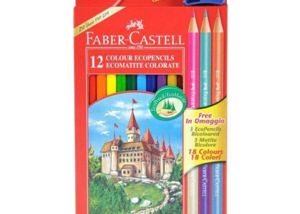COLORI FABER CASTEL X12 + 3 BICOLOR