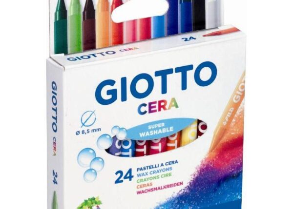 GIOTTO COLORI A CERA X24