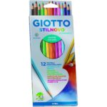 COLORI GIOTTO X 12 STILNOVO ACQUERELLABILI