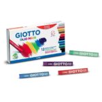GIOTTO PASTELLI AD OLIO MAXI 12PZ