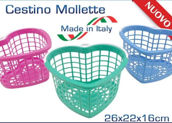 CESTINO MOLLETTE CUORE ART.092092