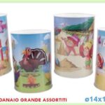 SALVADANAIO LATTA GRANDE PERSONAGGI VARI 14X19 $