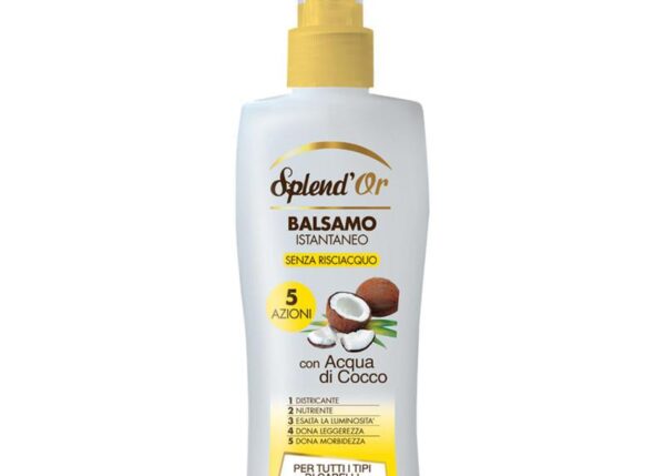 SPLEND'OR BALSAMO SPRAY 200 ML CON ACQUA DI COCCO