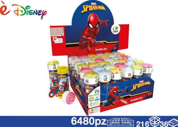 BOLLE DI SAPONE SPIDER MAN 60ML