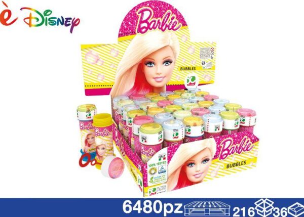 BOLLE DI SAPONE BARBIE 60ML