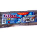 TITTEX TAMPONI LANA D'ACCIAO 24 ROTOLI ART.173