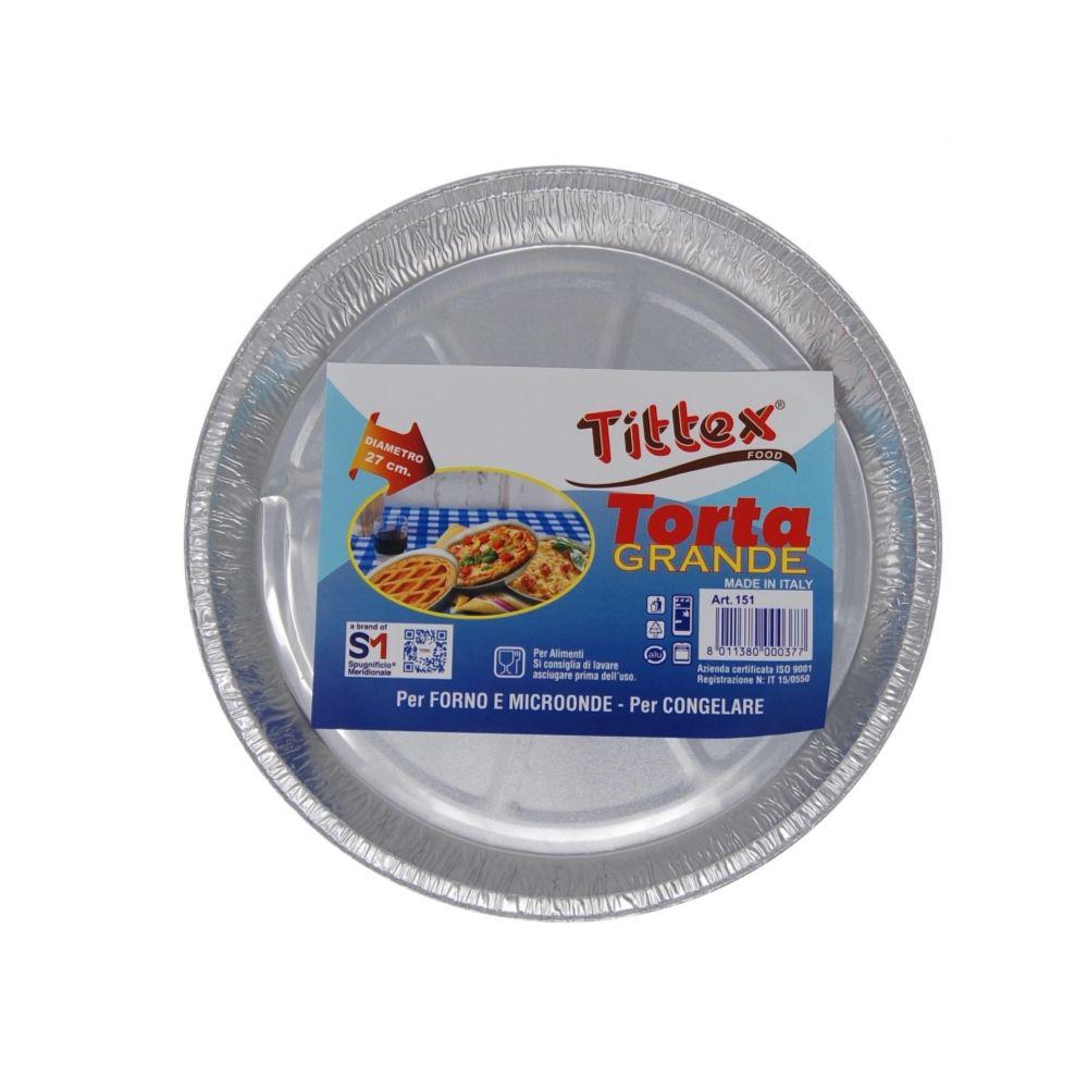 TITTEX CONT. ALLUMINIO TORTA GRANDE ART.151 TITTEX CONT. ALLUMINIO TORTA GRANDE ART.151