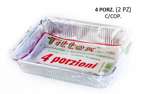 TITTEX CONT. ALLUMINIO C/COP. 4 PORZ. X2 ART.233