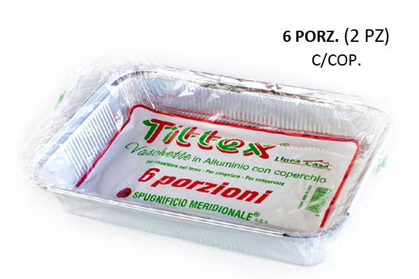 TITTEX CONT. ALLUMINIO C/COP. 6 PORZ. ART.234