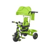 TRICICLO METALLO VITAMINO EVO2.0 C/PED/PARAS VERDE