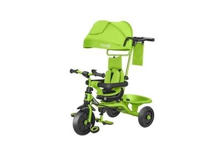 TRICICLO METALLO VITAMINO EVO2.0 C/PED/PARAS VERDE