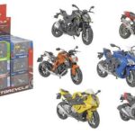 MODELLINI MOTO STRADA WELLY LICENZ SCALA 1:18 12ASS 24PZMOTO ASS.