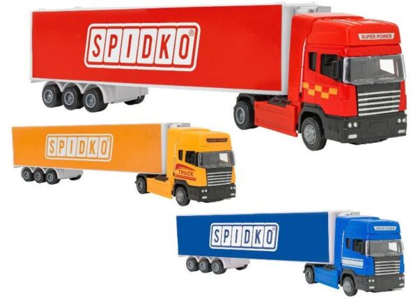 MODELLINI CAMION 32CM DIE CAST 3 COLORI