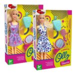 BAMBOLA FASHION DOLL CON ACCESSORI BELLEZZA 2 ASS