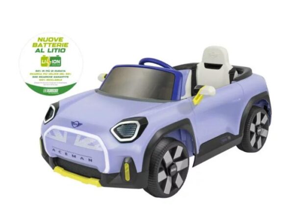 AUTO BT LI-ION MINI ACEMAN 12V R/C 2.4GHZ ROSA