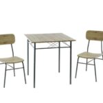 SET TAVOLO C/2 SEDIE ROVERE CADIZ ART.606502