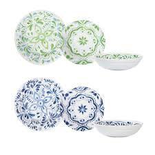 PIATTI SET 12 PZ MELAMINA 2ASS ART.758620