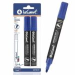 MARCATORI PUNTA TONDA BLU IN BLISTER DA 2 BE SMART ART.00320043
