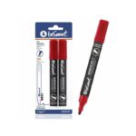 MARCATORI PUNTA TONDA ROSSO IN BLISTER DA 2 BE SMART