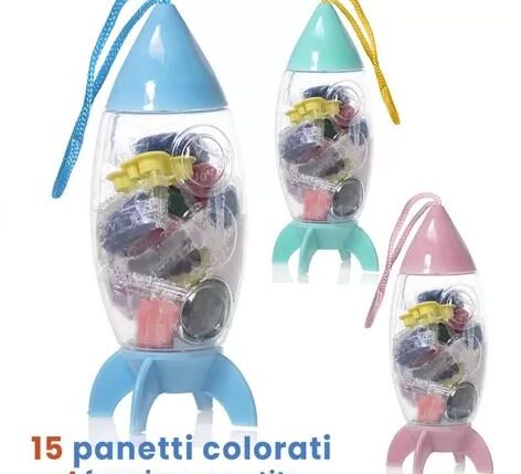 PLASTILINA-DOH SHUTTLE 22CM 15PZ+4 FORME 150G BE SMART ART.01050491