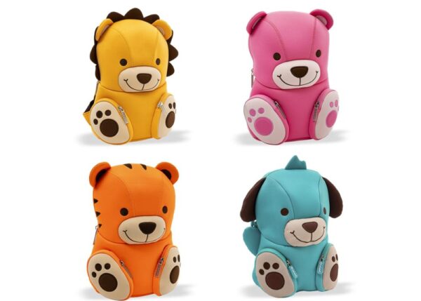 ZAINO ASILO PETS NEOPRENE 4 SOGGETTI ASSORTITI (31X23)CM BE SMART KIDS ART.00270979