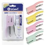 MINI CUCITRICE XARA P/10 4 COLORI ASSORTI IN BLISTER BE SMART ART.01050433