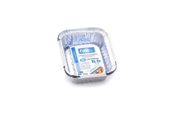 FOLI' PACK CONT. ALLUMINIO C/C 1PORZ. 4PZ ART.356