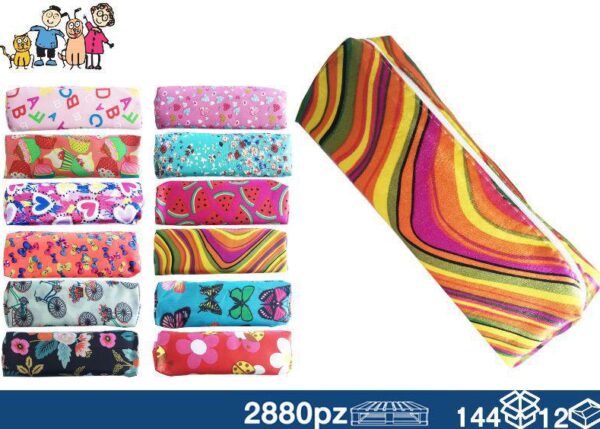 ASTUCCIO PORTACOLORI 20X4CM 12 ASS.