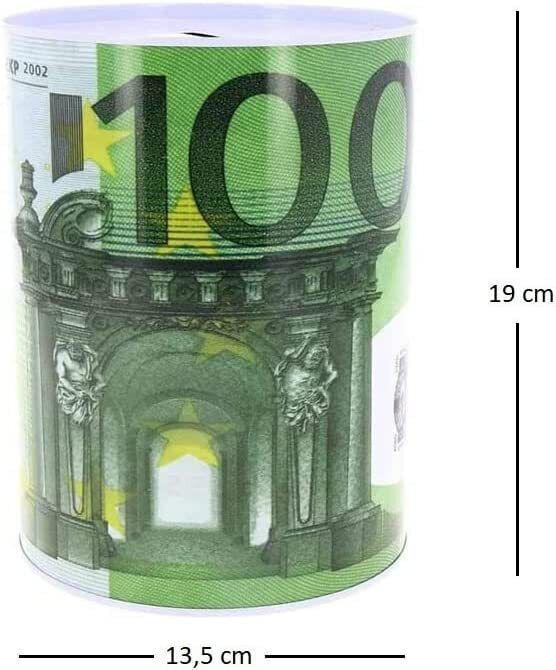 SALVADANAIO LATTA MEDIO EURO 13.5X19 $ SALVADANAIO LATTA MEDIO EURO 13.5X19 $
