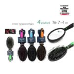 SETABLU SPAZZOLA OVALE 4 COLORI CON SPECCHIO