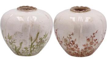 VASO CERAMICA SALAS ASS2COL DIAM17XH15 ART.111944
