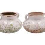 VASO CERAMICA SALAS ASS2COL DIAM21XH13 ART.111956