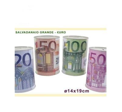 SALVADANAIO LATTA GRANDE EURO 14X19 $