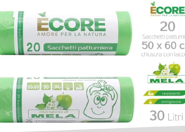 SACCHI SPAZZ. X 20 PZ 50X60 MELA