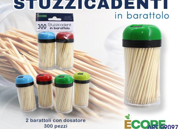 STUZZICADENTI BARATTOLI 2PZ