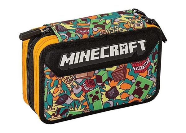 ASTUCCIO CORREDO 3 ZIP MINECRAFT ART.68367CO