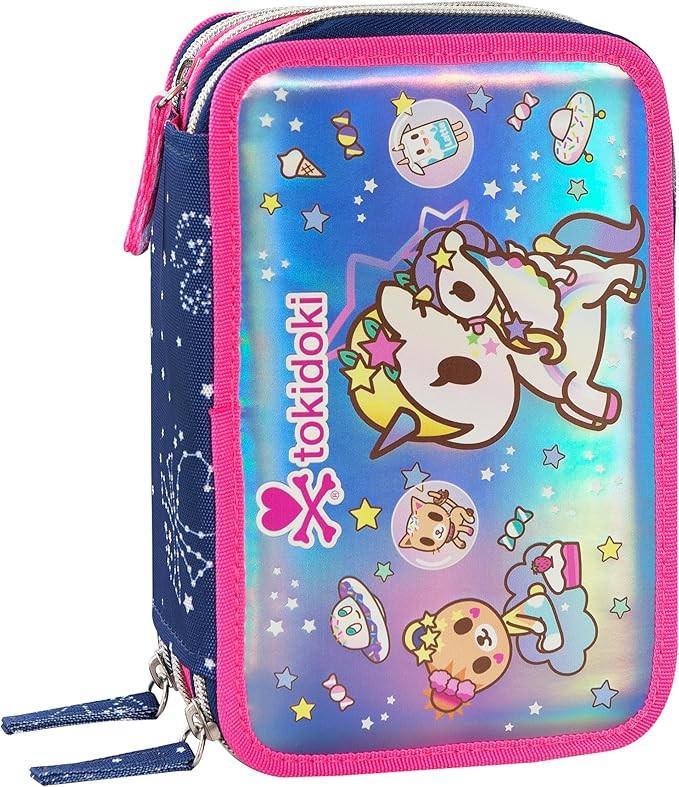 ASTUCCIO CORREDO 3 ZIP TOKIDOKI ART.73776 ASTUCCIO CORREDO 3 ZIP TOKIDOKI ART.73776