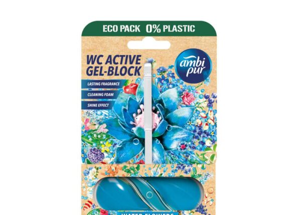 AMBIPUR WC TAVOLETTA GEL WATER FLOWERS 45GR X 8