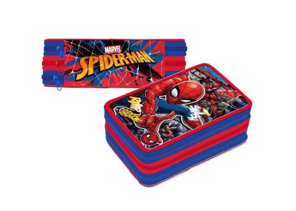 ASTUCCIO 3ZIP SPIDERMAN PREMIUM ART.1004E2208 $