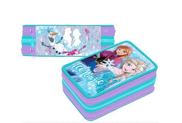 ASTUCCIO 3ZIP FROZEN PREMIUM ART.1004E2216 $