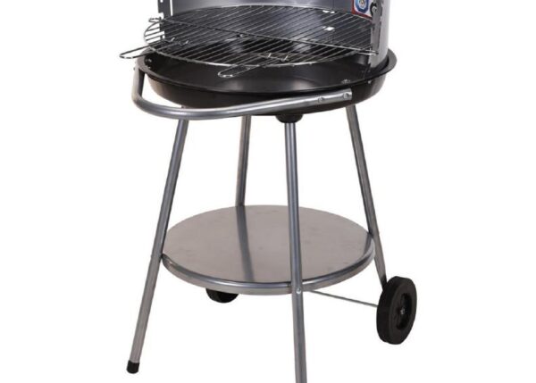 BARBECUE A CARBONE TONDO C/RUOTE 51X82CM ART.C80901240